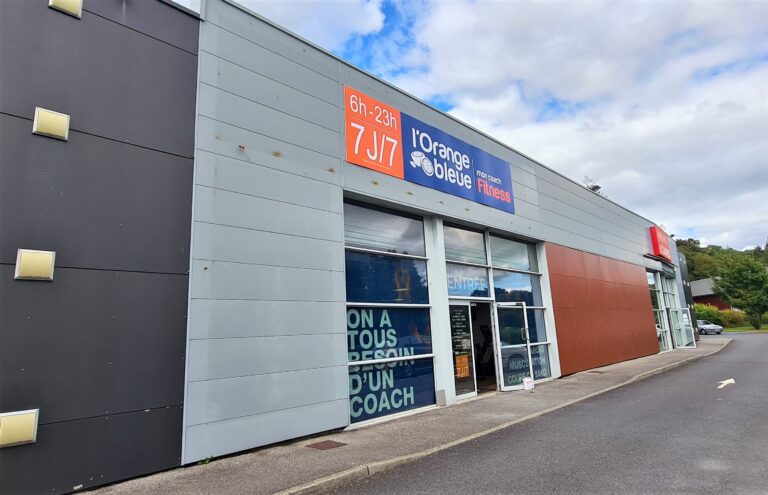 local commercial quimper orange bleue